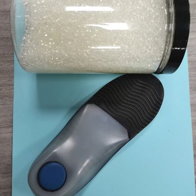 55A-74D কঠোরতা TPU কাঁচামাল মূল রঙ পরিবর্তন রঙ রিবাউন্ড পরিধান প্রতিরোধের