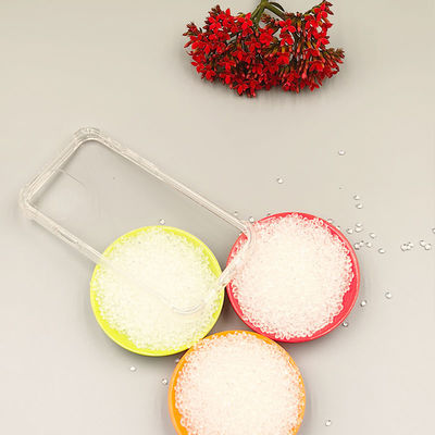 ইনজেকশন ছাঁচনির্মাণের জন্য তেল এবং জল প্রতিরোধী ৯0A কঠোরতা সহ স্বচ্ছ পলিইথার টিপিইউ