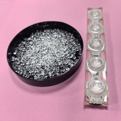 ইউভি প্রতিরোধী উপাদান অ্যান্টি-ইউভি স্তর 4 টিপিইউ কাঁচামাল স্বচ্ছ তারের তারের জন্য কেস সুরক্ষা বিন্দু LED আলো