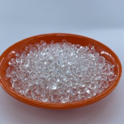 ইনজেকশন এক্সট্রুশন উচ্চ স্বচ্ছ TPU কাঁচামাল, ভালো স্থিতিস্থাপকতা, ৫-৬মিমি স্বচ্ছতা