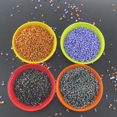 উত্পাদন মূল্য উচ্চ ছিদ্র শক্তি এবং ইনজেকশন ছাঁচনির্মাণ অ্যাপ্লিকেশন জন্য উপযুক্ত শক্তিশালী অনমনীয়তা সঙ্গে রঙ ম্যাচিং TPU উপাদান