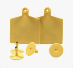 টিপিইউ পেল্টস উত্পাদন মূল্য কঠোরতা 90 95A প্রাণী কানের ট্যাগের জন্য কাস্টম রঙ