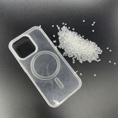 High Transparent TPU Granules, Crystal Clear, Anti-Yellowing, Shockproof, For Phone Case